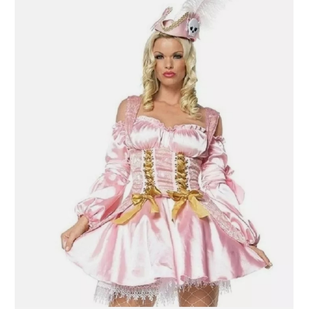 Womens Pirate Wench Halloween Costume Dress